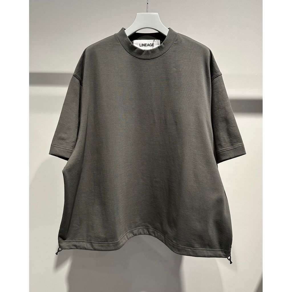 【MADE IN JAPAN】LINEAGE BALLON SOLID TEE（CHARCOAL）
