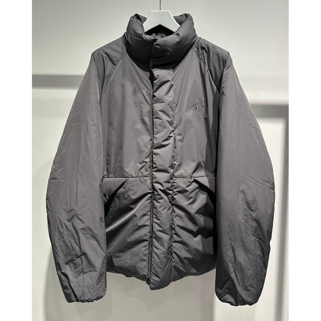 POLO RALPH LAUREN モックネック ダウン ジャケット（FADED BLACK）