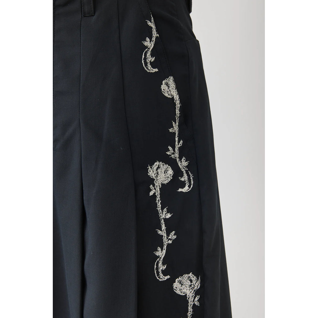 SHINYAKOZUKA Hi, BAGGY WITH EMBROIDERY