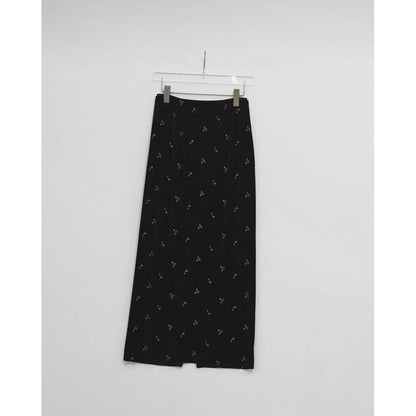 TODAYFUL Petit Flower Velour Skirt