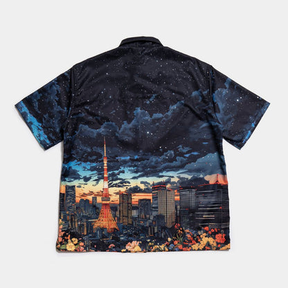 APPLEBUM "TOKYO SUNSET” ALOHA SHIRT