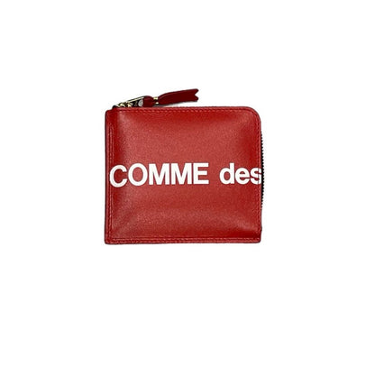 Wallet COMME des GARCONS CDG WALLET Huge Logo Red