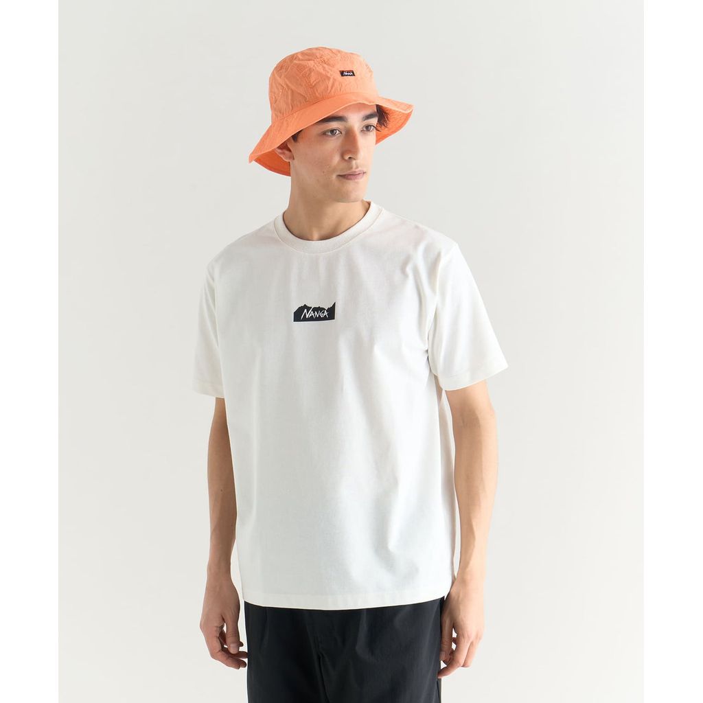 NANGA  ECO HYBRID MT LOGO TEE(UNISEX)