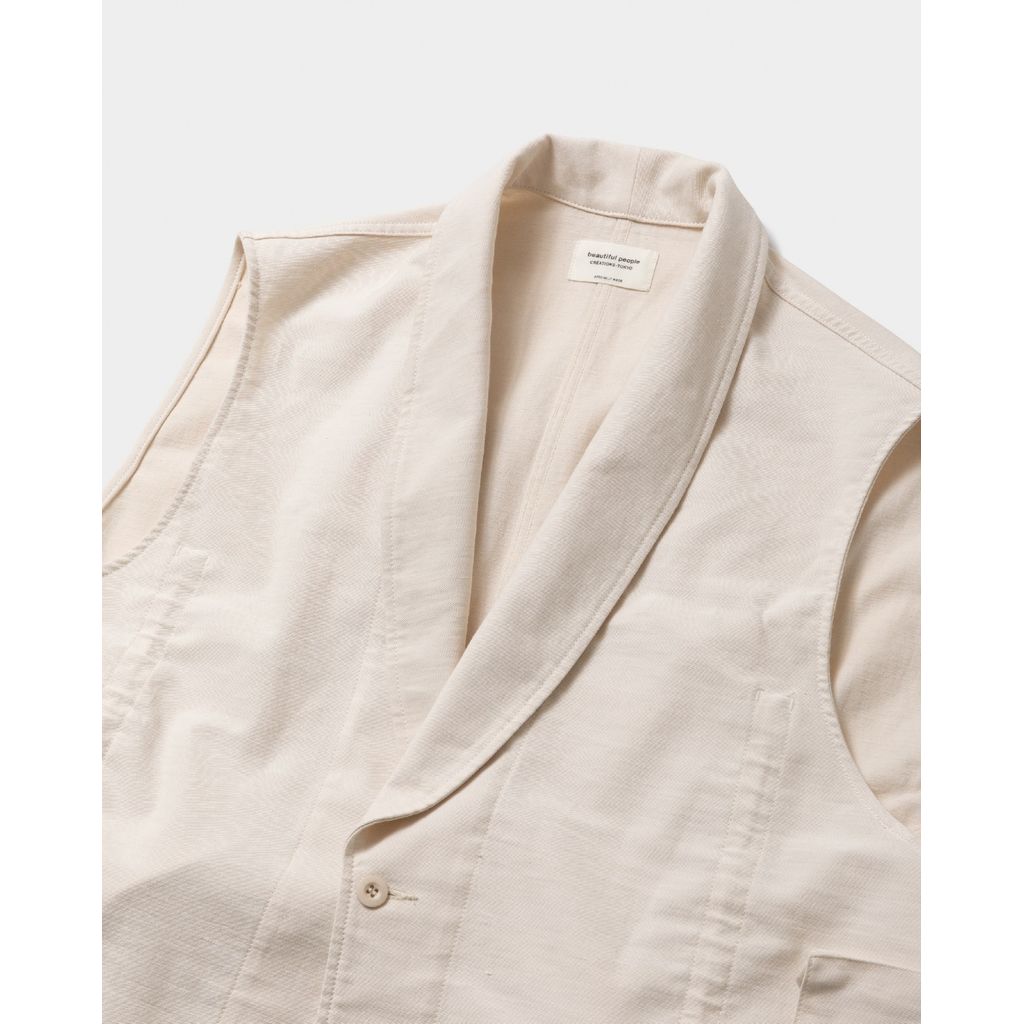 Beautiful People double-end british chino cloth vest
