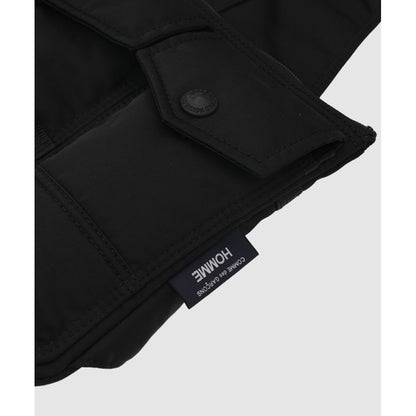 COMME des GARCONS HOMME NYLON TWILL WEIST-LIG BAG（BLACK）