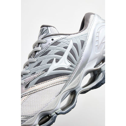 MIZUNO WAVE PROPHECY LS(ライトグレー×シルバー×ホワイト)