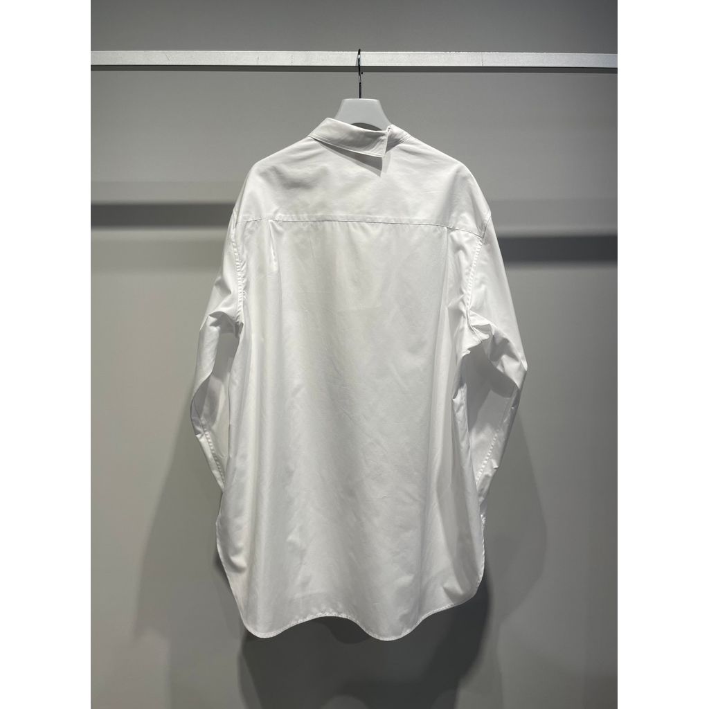 Ground Y COTTON BROADCLOTH COLLAR CUT-OFF SHIRT