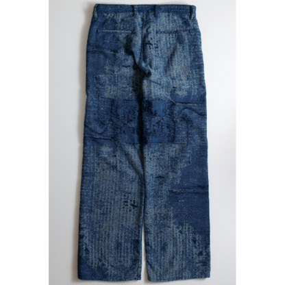 FDMTL BORO JAQUARD WIDE PANTS RINSE