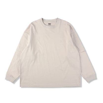 is-ness LAYERED LONG SLEEVE T-SHIRT