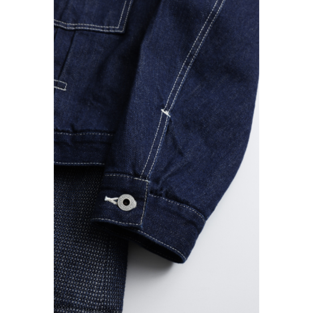 FDMTL FA26JK42R  PLEATS LAPEL JACKET RINSE