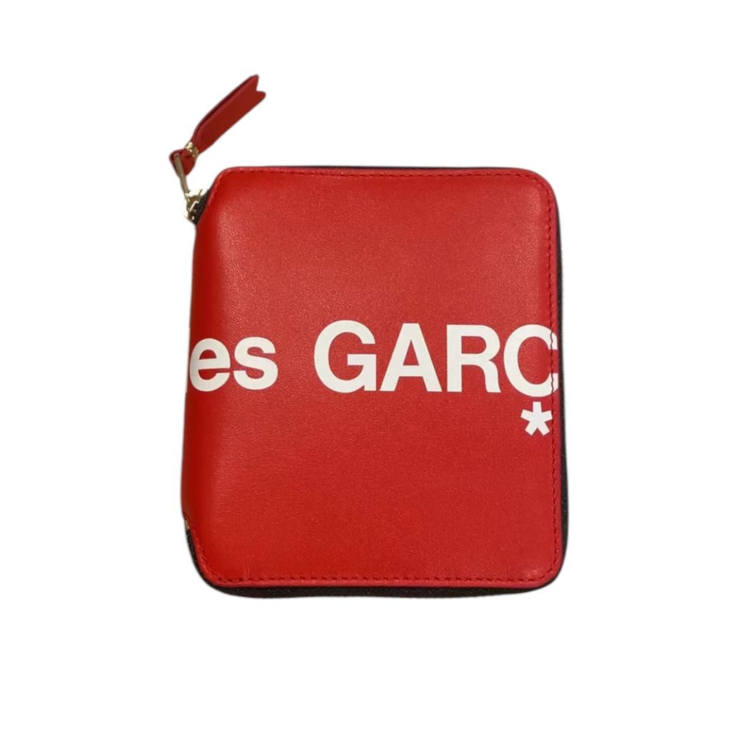 Wallet COMME des GARCONS Huge Logo （Red）