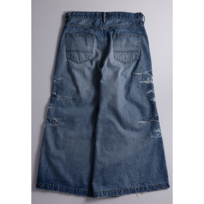 FDMTL FA26PN32H HAKAMA DENIM PANTS 10YR WASH