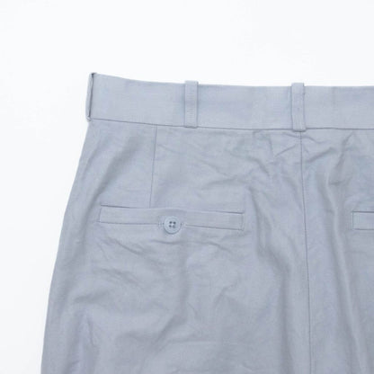 YAECA Chino Cloth Trousers Two Tuck Straight