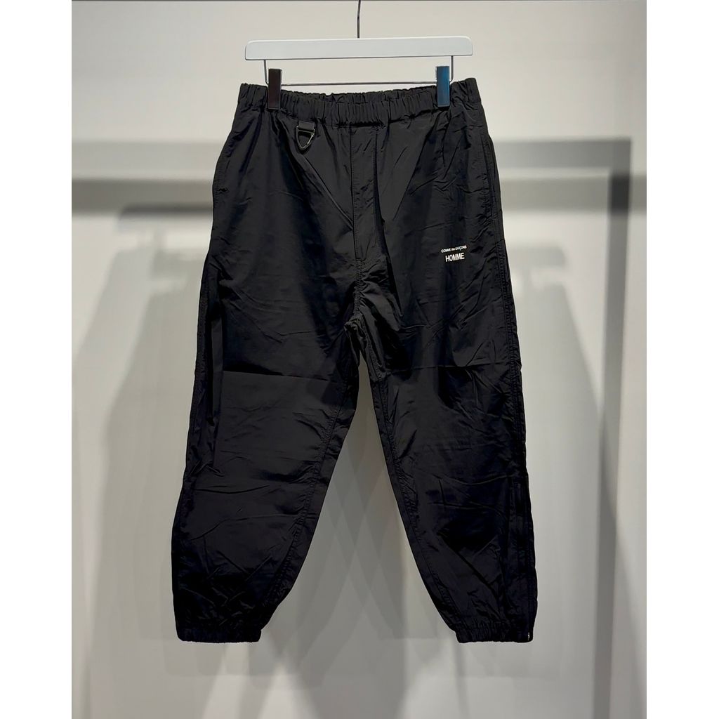 COMME des GARCONS HOMME ナイロンタイプライター LOGO EASY PANTS