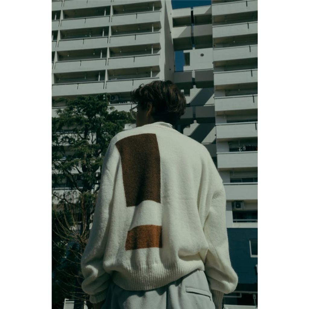 CITY COUNTRY CITY MOHAIR SWEATER WITH BADGE