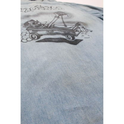 BOWWOW SKETCH ZOMBOO USN CHAMBRAY SHIRT AGED