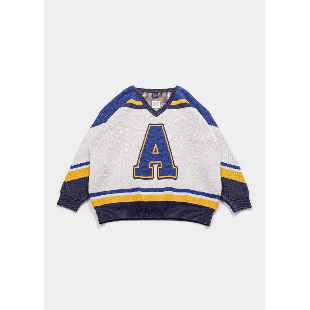 APPLEBUM HOCKEY JERSEYS KNIT SWEATER / 2520505