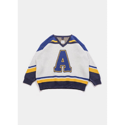 APPLEBUM HOCKEY JERSEYS KNIT SWEATER / 2520505
