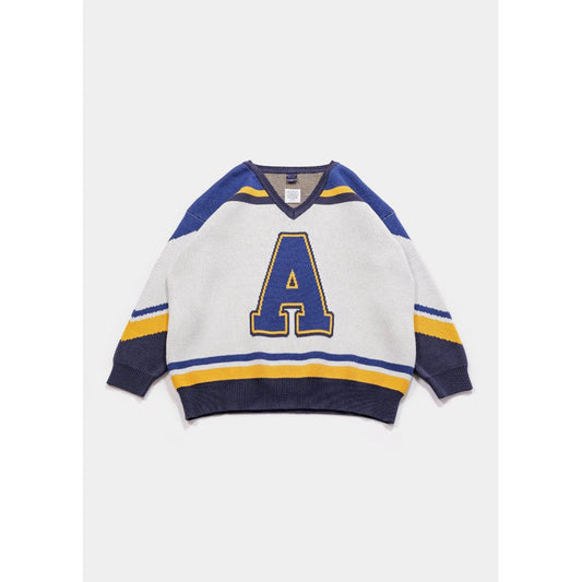 APPLEBUM HOCKEY JERSEYS KNIT SWEATER / 2520505