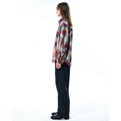 TOLQ Melt Graphic Printed Regular Collar Shirt