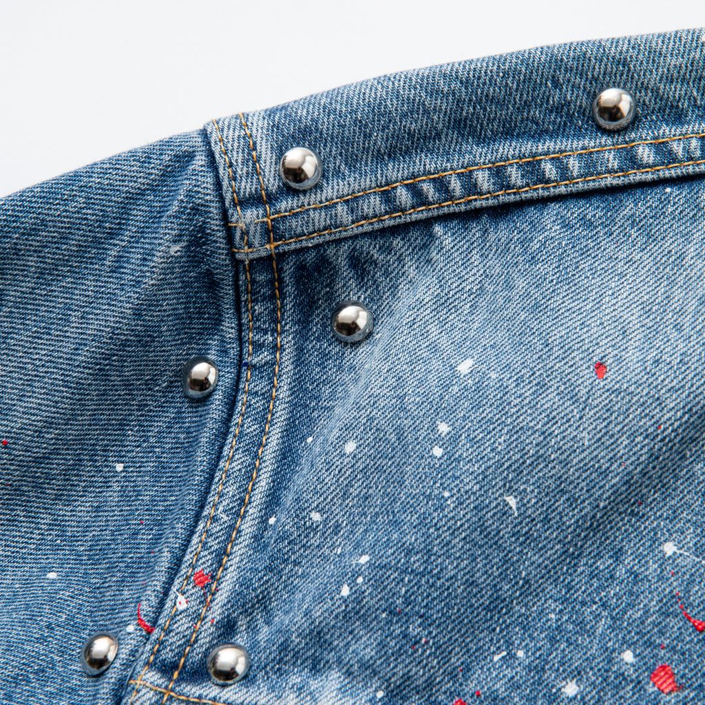 RATS 3RD TYPE STUDS DENIM JACKET