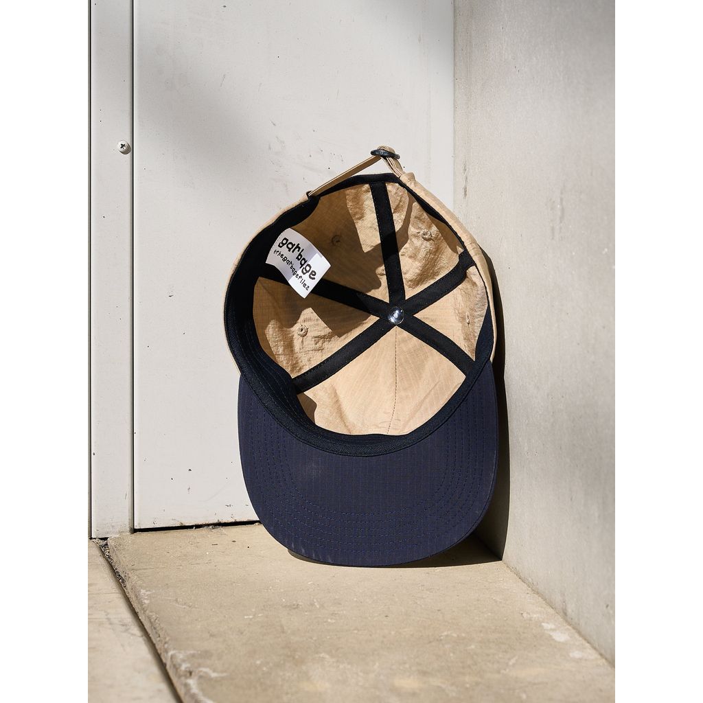 GARBAGE SOFT BRIM 6 PANEL CAP LOW (HAPPY CHEMICALS)
