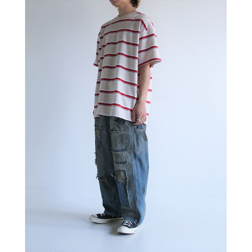 ANACHRONORM  AN295 90's MULTIBORDER S/S T-S