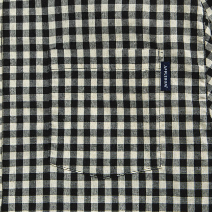 APPLEBUM GINGHAM CHECK OVERSIZE SHIRT / 2420201