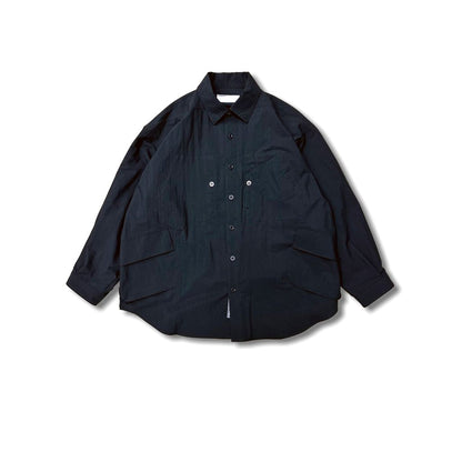 Poliquant THE IN-OUTSIDE POCKETS OVERSIZED CPO SHIRT JACKET
