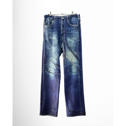 TALKING ABOUT THE ABSTRACTION TRANSCRIPTION TRANSFER STRAIGHT PANTS