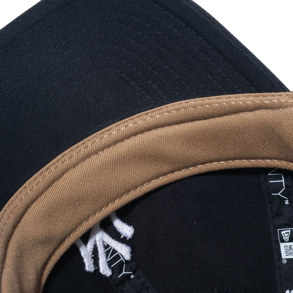 NEW ERA 9TWENTY Khaki Sweat Band ニューヨーク・ヤンキース カーキスウェットバンド ブラック