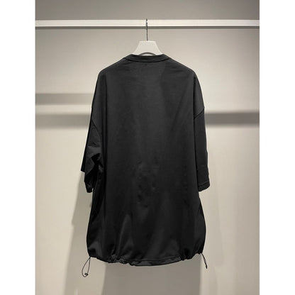 COMME des GARCONS HOMME コットン天竺 スピンドル LOGO TEE（BLACK）
