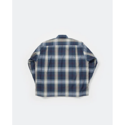 DAIWA PIER39 TECH SPORTS OPEN COLLAR SHIRT L/S BIG TARTAN BE-81026W