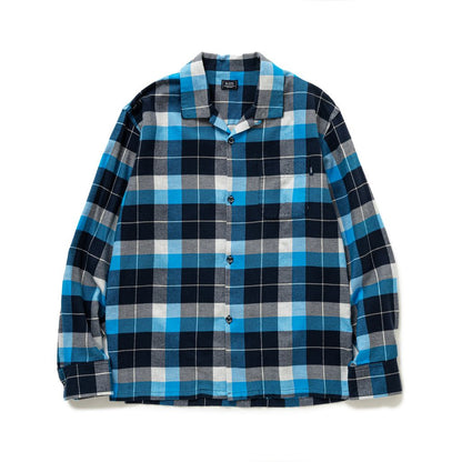 RATS COTTON RAYON CHECK SHIRT