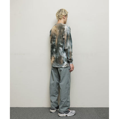 BAL x YUKIDYE  LOGO TIE DYE LS TEE
