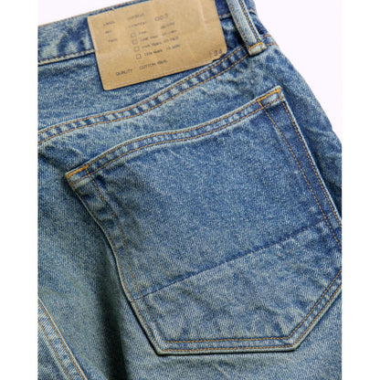 ANACHRONORM CONTEXT-003N 80's WIDE 5P PANTS FIVE YEARS WASH