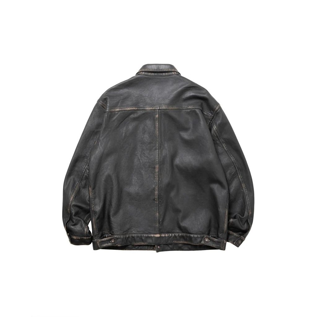 Liberaiders WASHED LEATHER JACKET