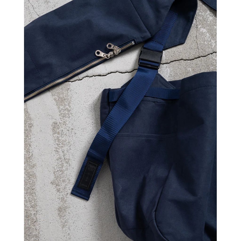 yorozu  NITEN TASUKI SHOULDER "HIGH DENSITY MICROFIBER"(NAVY)