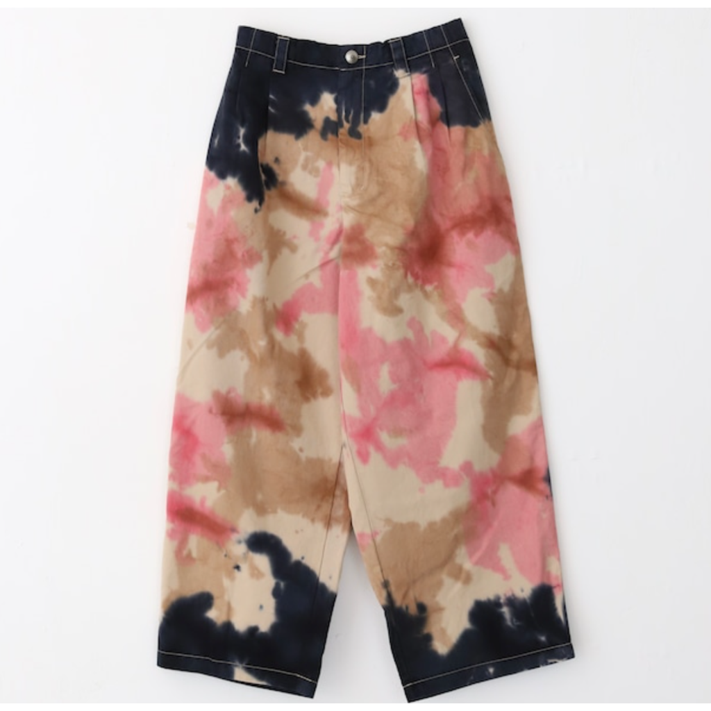 AMBERGLEAM Camouflage Cotton Chino Tapered Pants