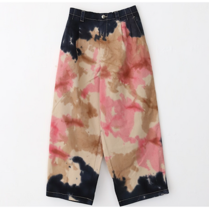 AMBERGLEAM Camouflage Cotton Chino Tapered Pants