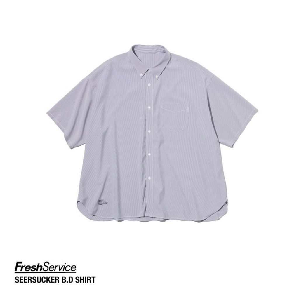 FreshService "SEERSUCKER B.D SHIRT"