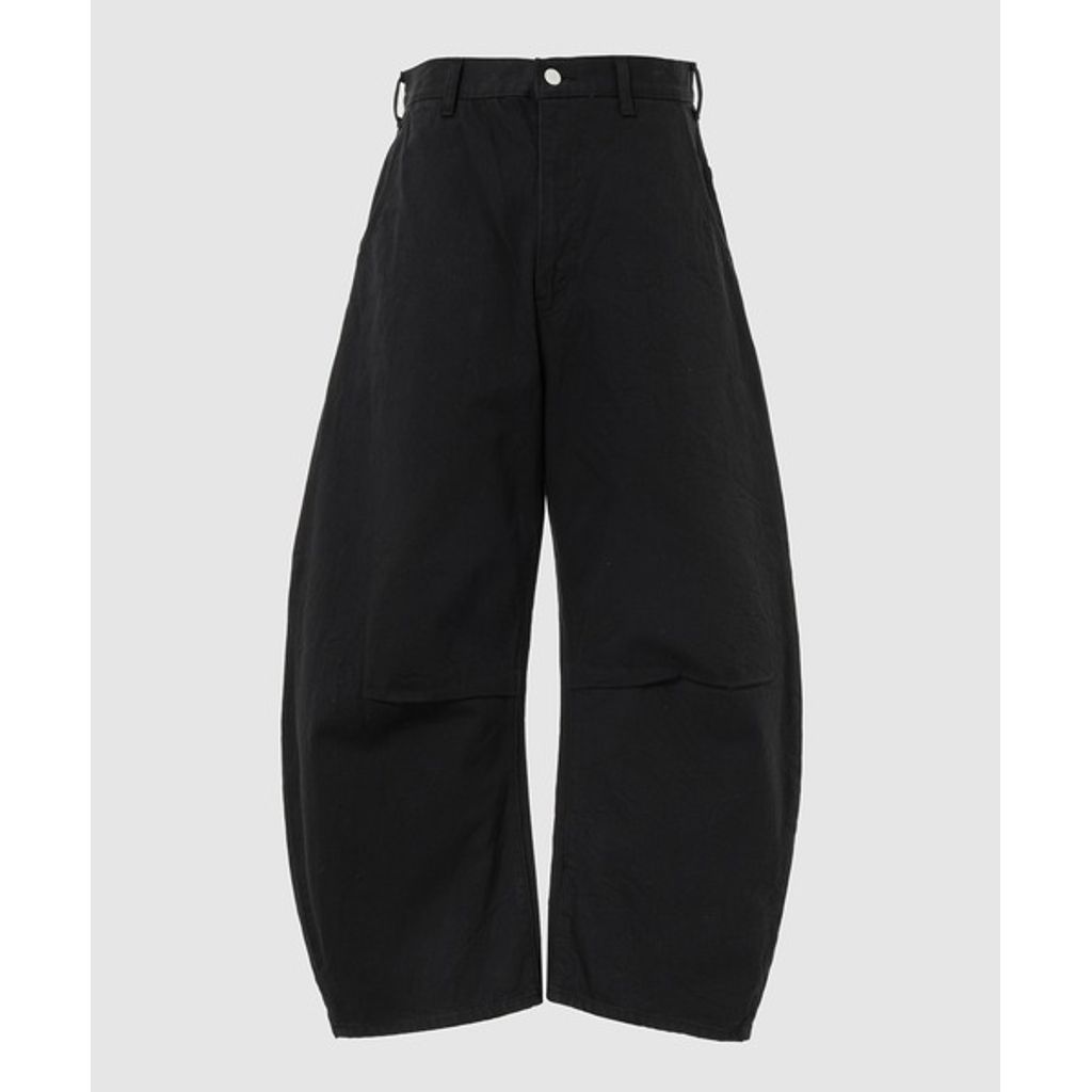 COMME des GARCONS HOMME COTTON DENIM CURVE PANTS
