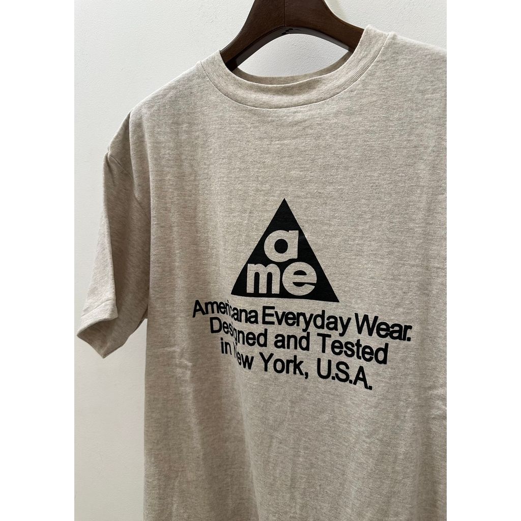 Americana アメリカーナ ame ロゴプリント Tシャツ 25SS BRF-750A/1