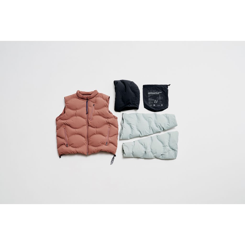 Poliquant TAION | Poliquant THE HOODED ACTIVE DOWN JACKET / DEVIDED
