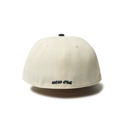 NEW ERA  59FIFTY ソフトバックラム Powered by GORO NAKATSUGAWA(min-nano) クローム ネイビーバイザー