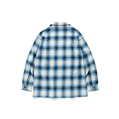 BEDWIN & THE HEARTBREAKERS FIVE BROTHER Ex. L/S CHECK SHIRT "VIN"