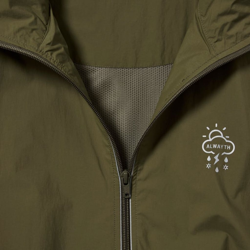 ALWAYTH / TRAINING JACKET ＆ PANTS SET / REFLECT PRINTED /  OLIVE