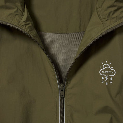 ALWAYTH / TRAINING JACKET ＆ PANTS SET / REFLECT PRINTED /  OLIVE