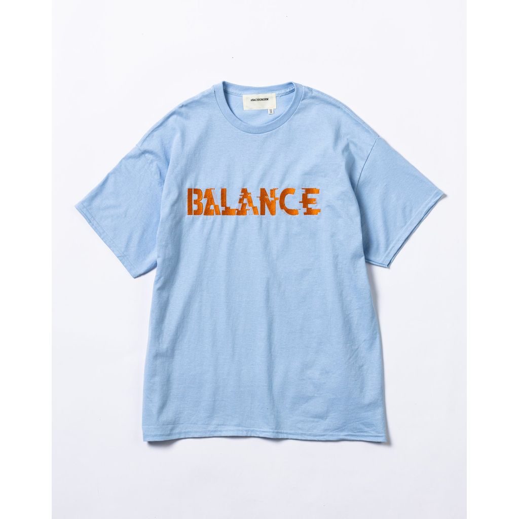 ANACHRONORM  AN302 GLITCH EMBROIDERY S/S T-S