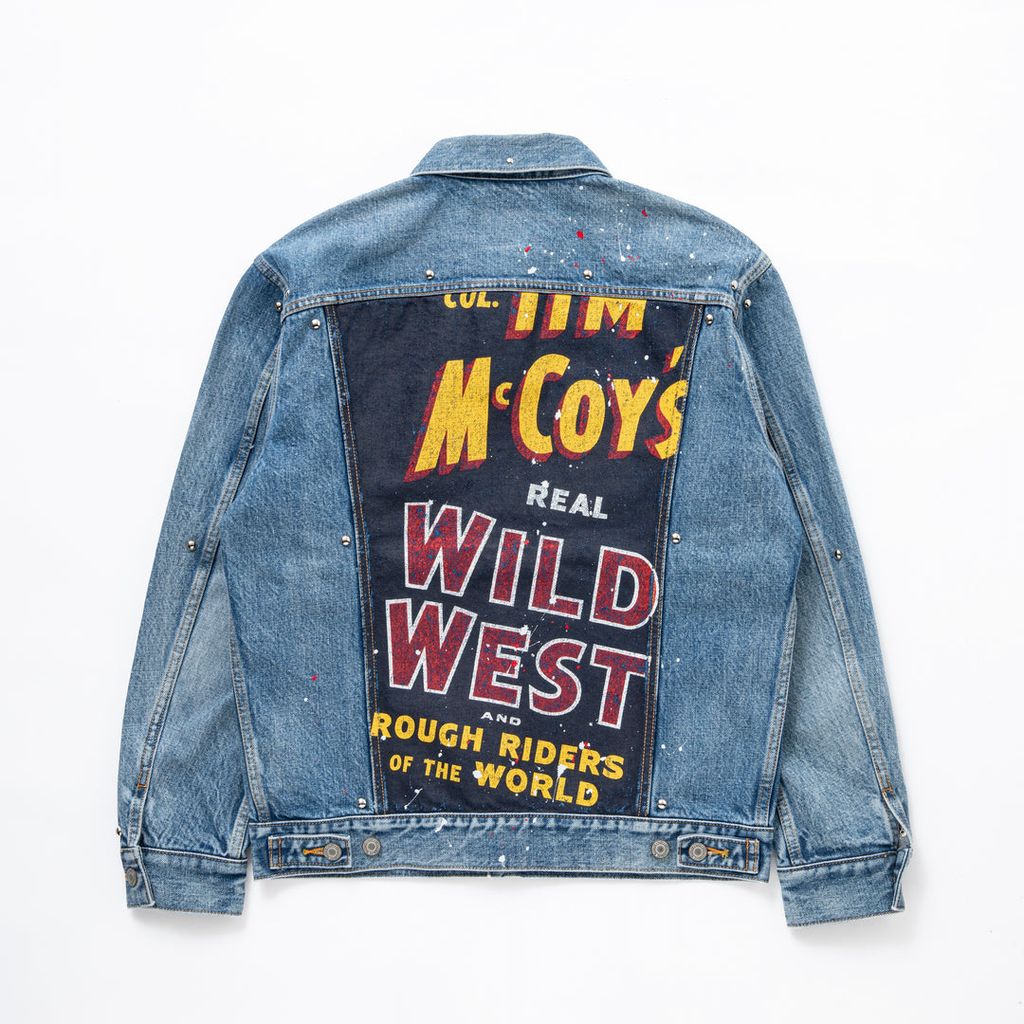 RATS 3RD TYPE STUDS DENIM JACKET